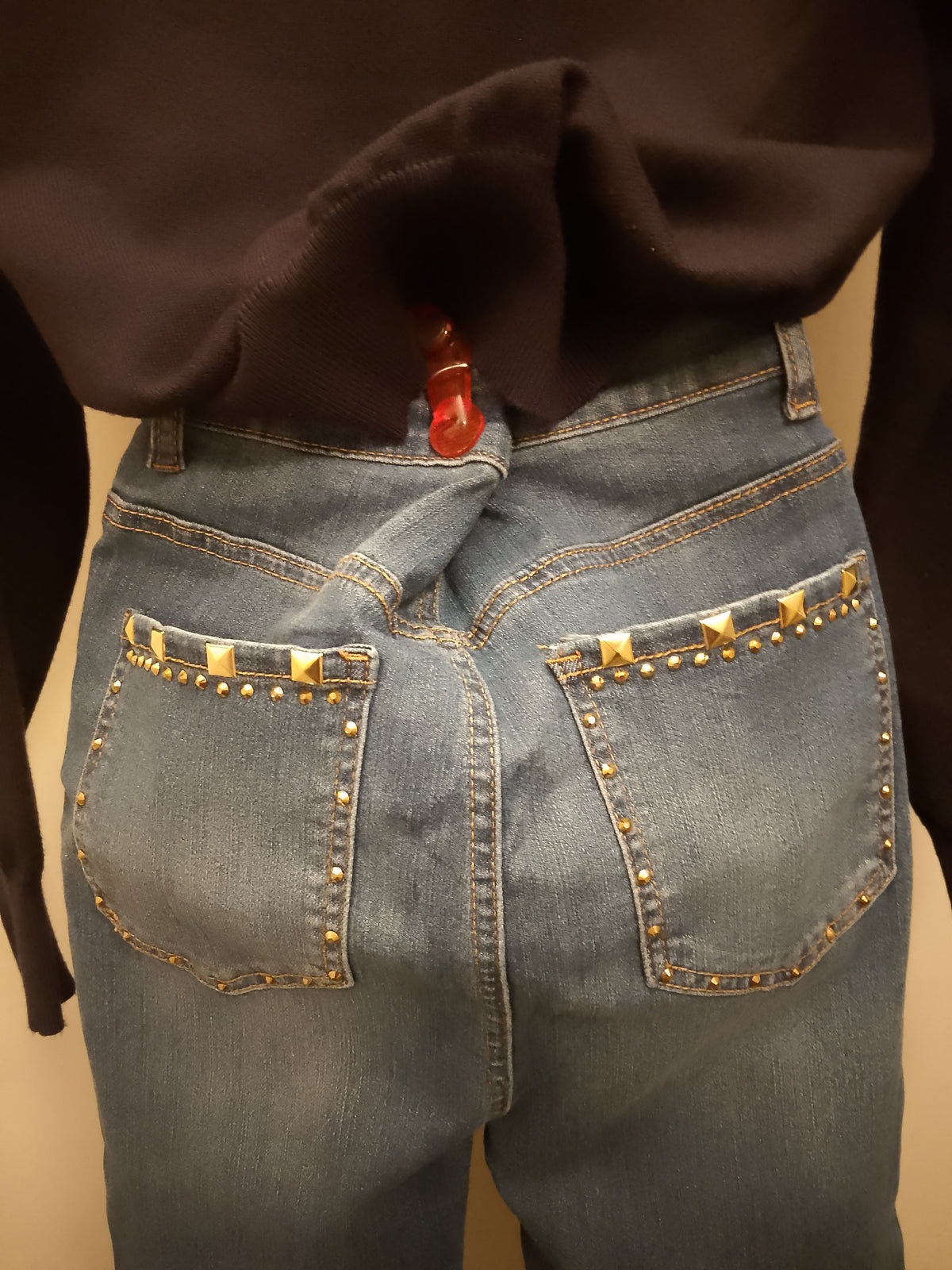 Blue Poised & Exalted Women's Stretch Denim Jeans