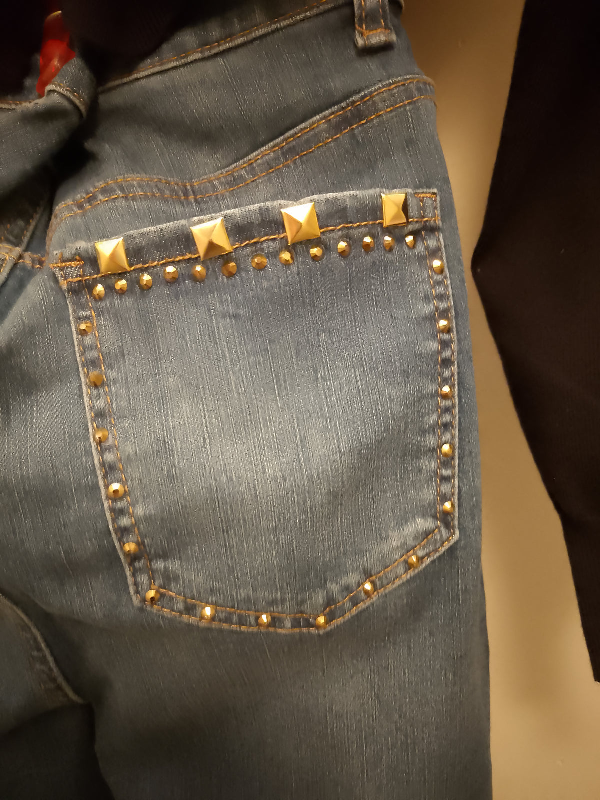 Blue Poised & Exalted Women's Stretch Denim Jeans