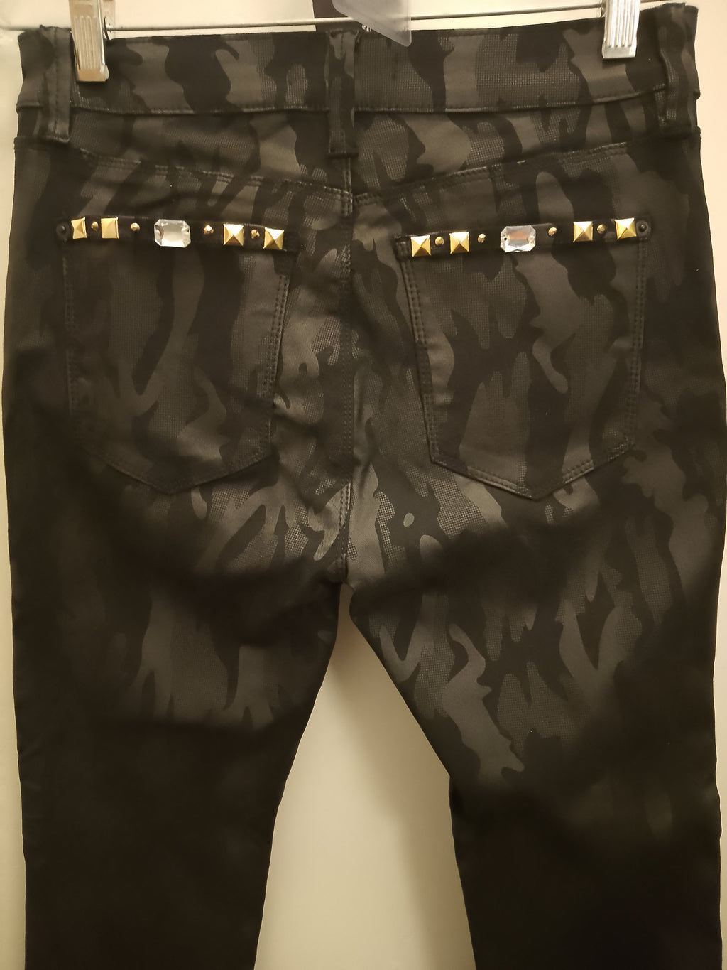 Sassy Trench Gear Women's Stretch Skinny Camouflage Jeans