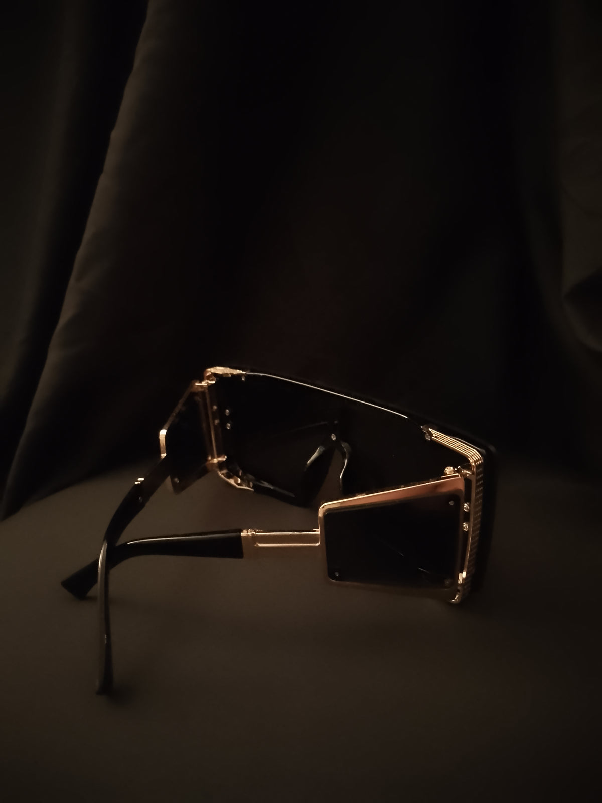 T - Phantom On Gold Road Unisex Frame Sunglasses