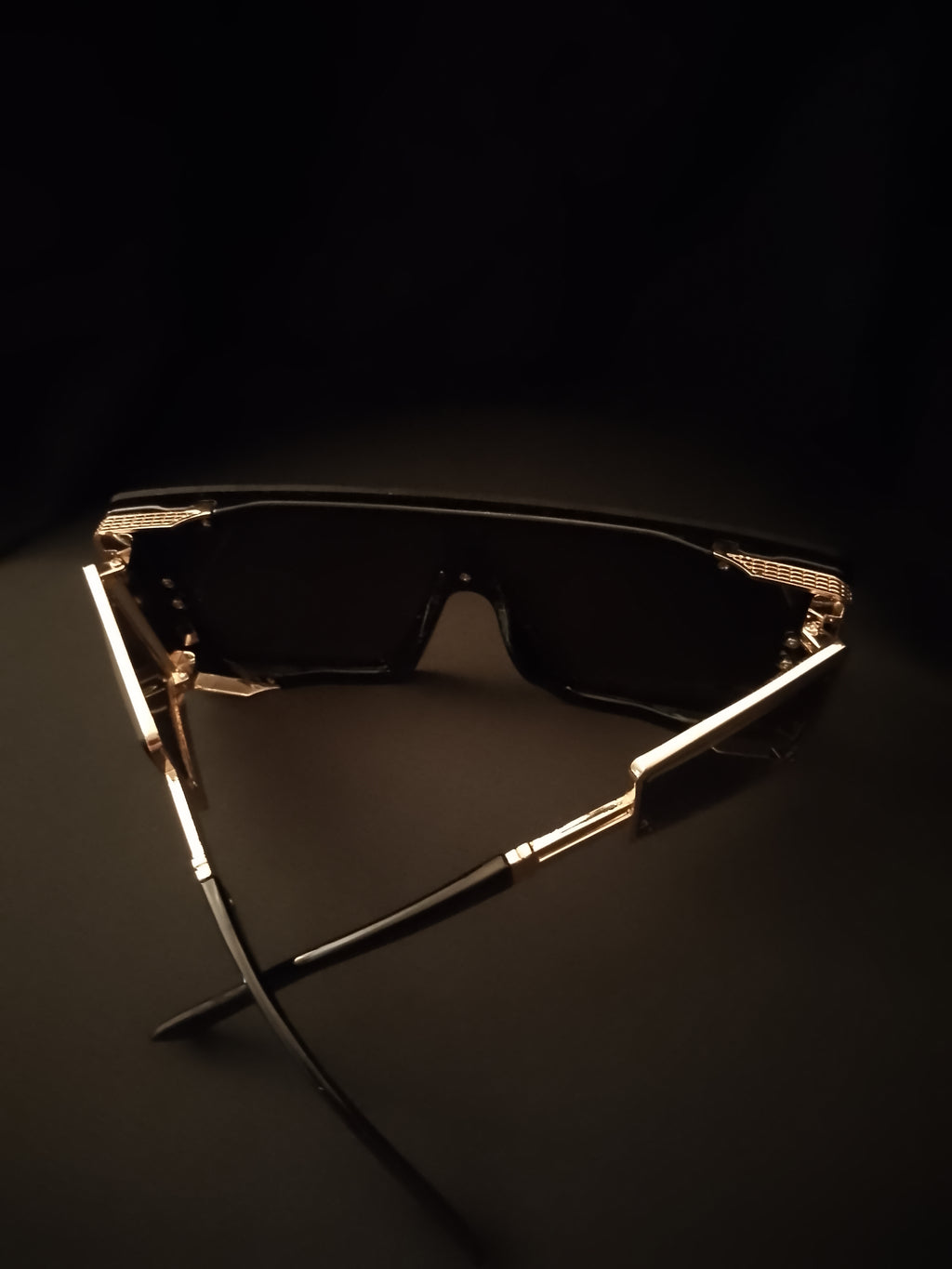 T - Phantom On Gold Road Unisex Frame Sunglasses