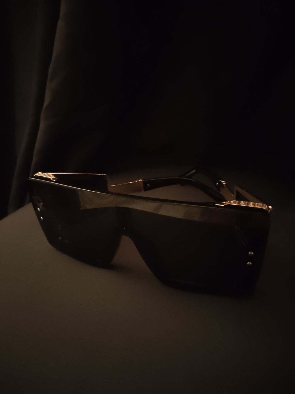 T - Phantom On Gold Road Unisex Frame Sunglasses