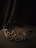 Graystone Magnetism Large Black Bedazzled Head Band