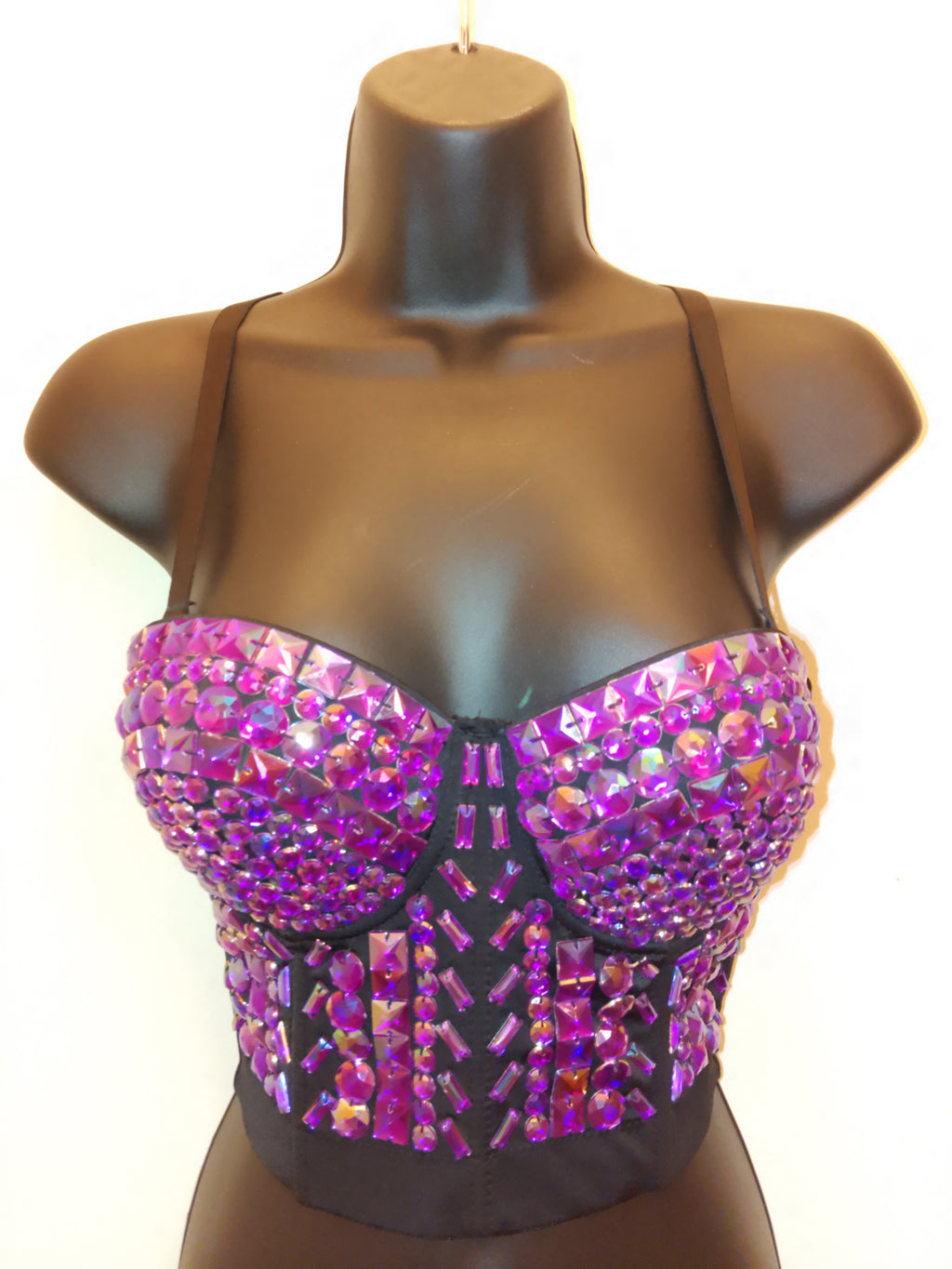 Dance The Night Bedazzled Women's Corset Tops