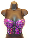Dance The Night Bedazzled Women's Corset Tops