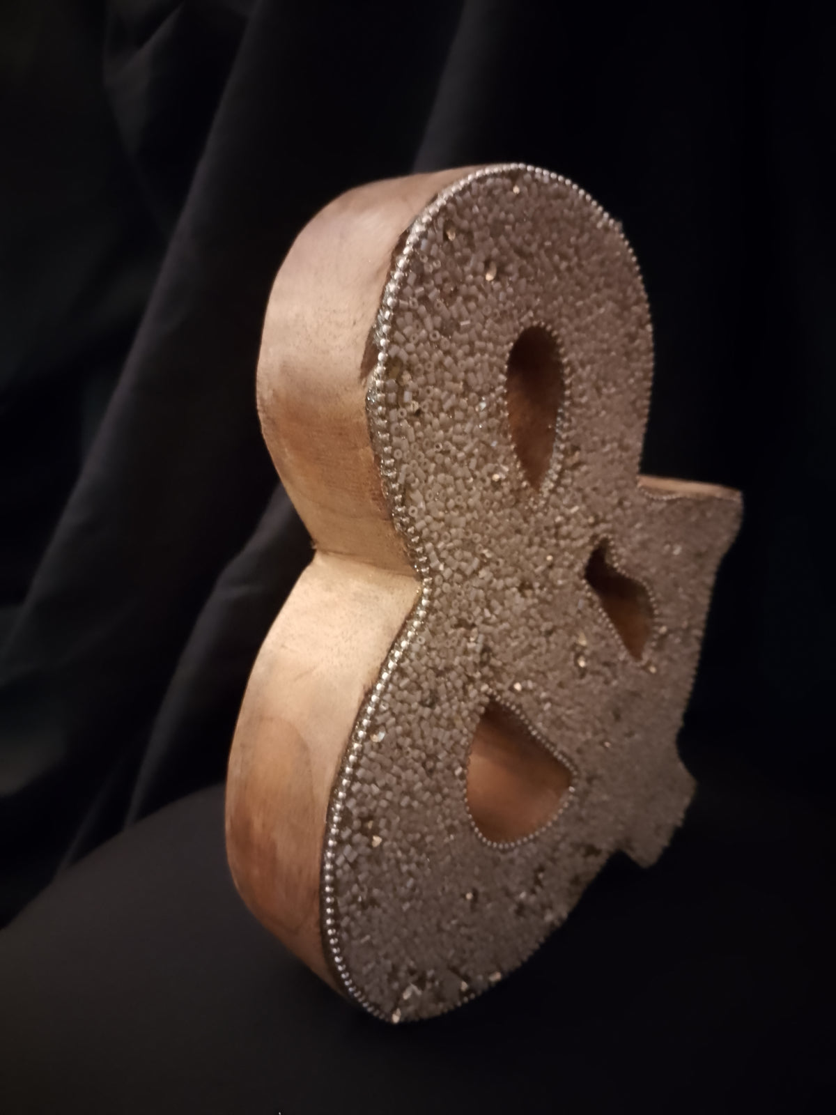 Ampersand In Beads & Glam Shelf Piece