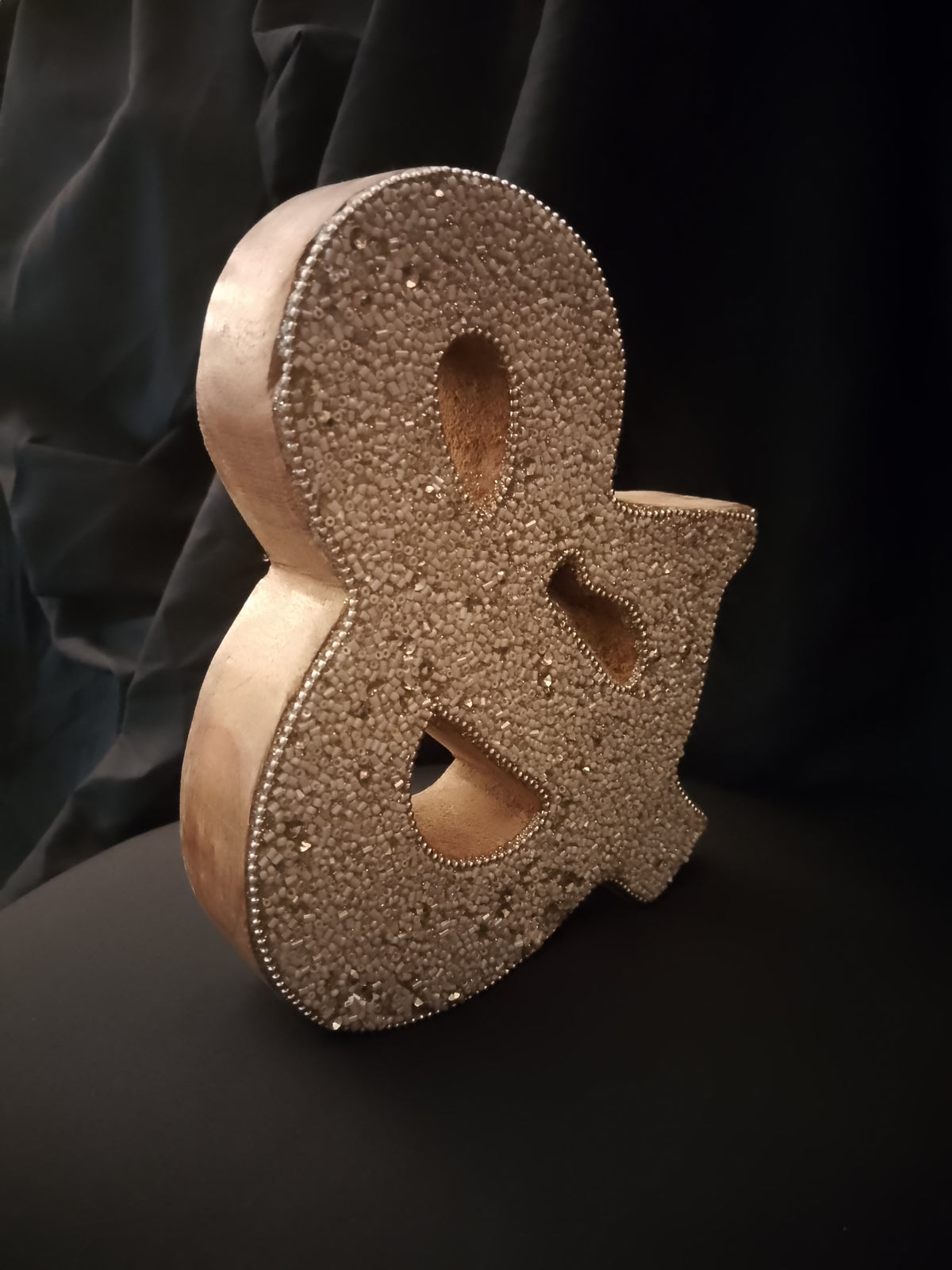 Ampersand In Beads & Glam Shelf Piece