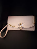 Open Sesame Balls Of Fire Clutch Handle Purse