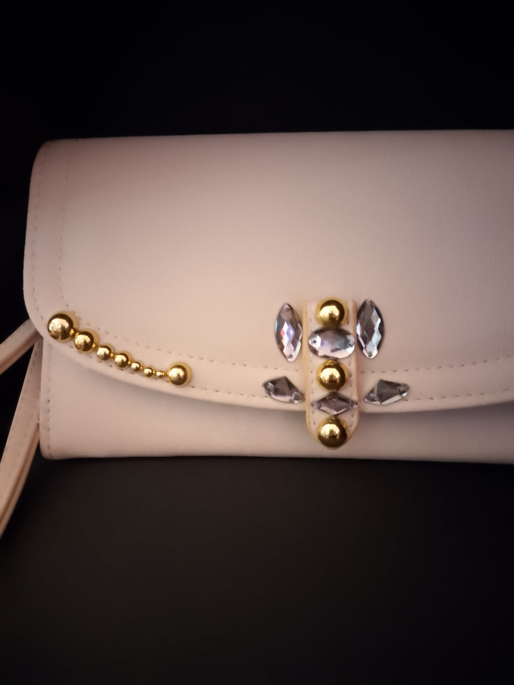 Open Sesame Balls Of Fire Clutch Handle Purse
