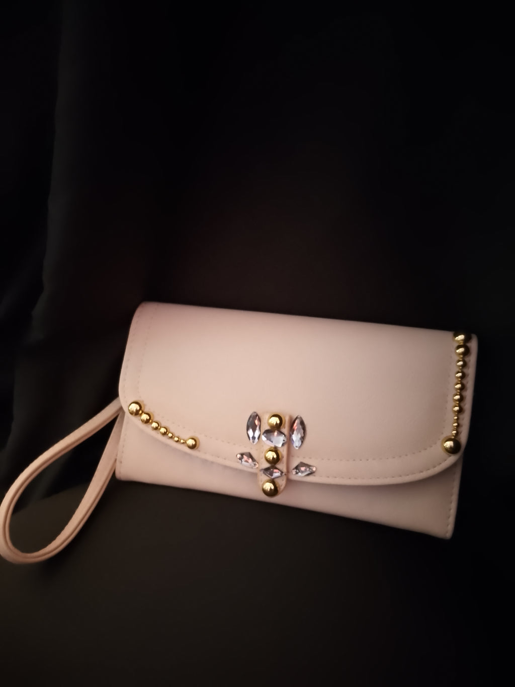 Open Sesame Balls Of Fire Clutch Handle Purse