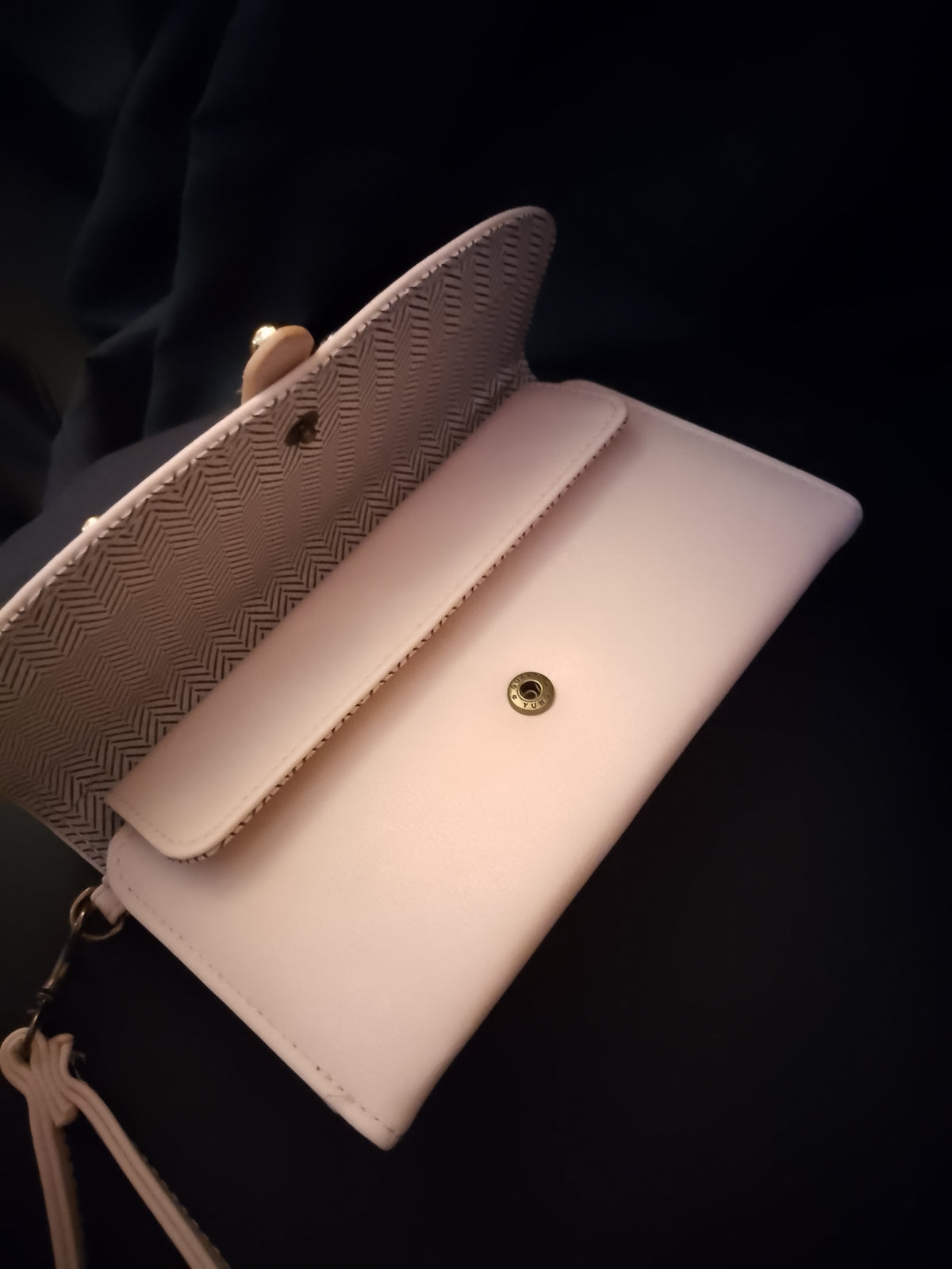 Open Sesame Balls Of Fire Clutch Handle Purse