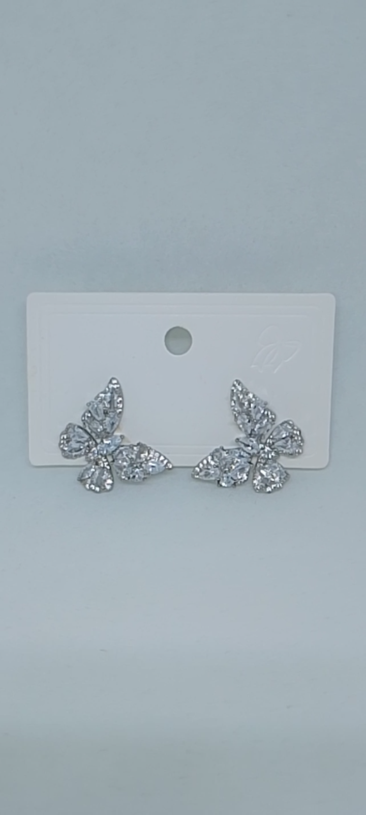 Charmed Solitaire Beacon Butterfly Shine Earrings