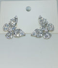 Charmed Solitaire Beacon Butterfly Shine Earrings