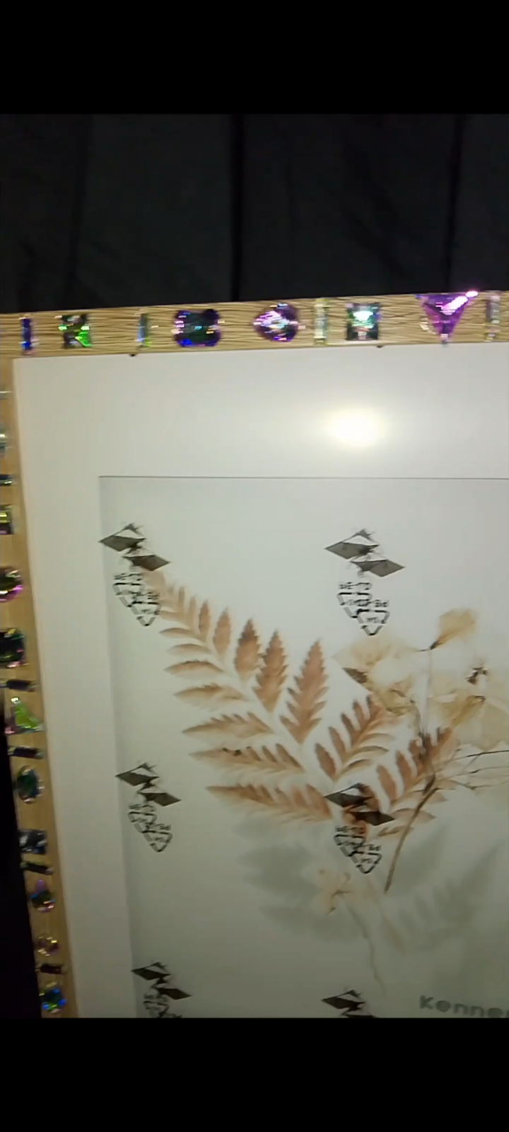 The Grand Jewel Mosaic Display 11 X 14 Oak Picture Frame - Style 902