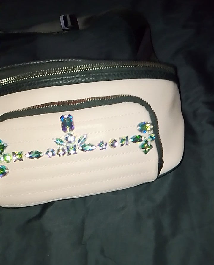 Fashion & Style On The Go Soft Blush Fanny Pack Waist Pouch Bag