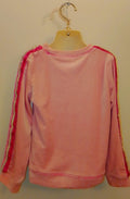 Little Trendsetter Girl's 4T Velour Sequin Long Sleeve Top