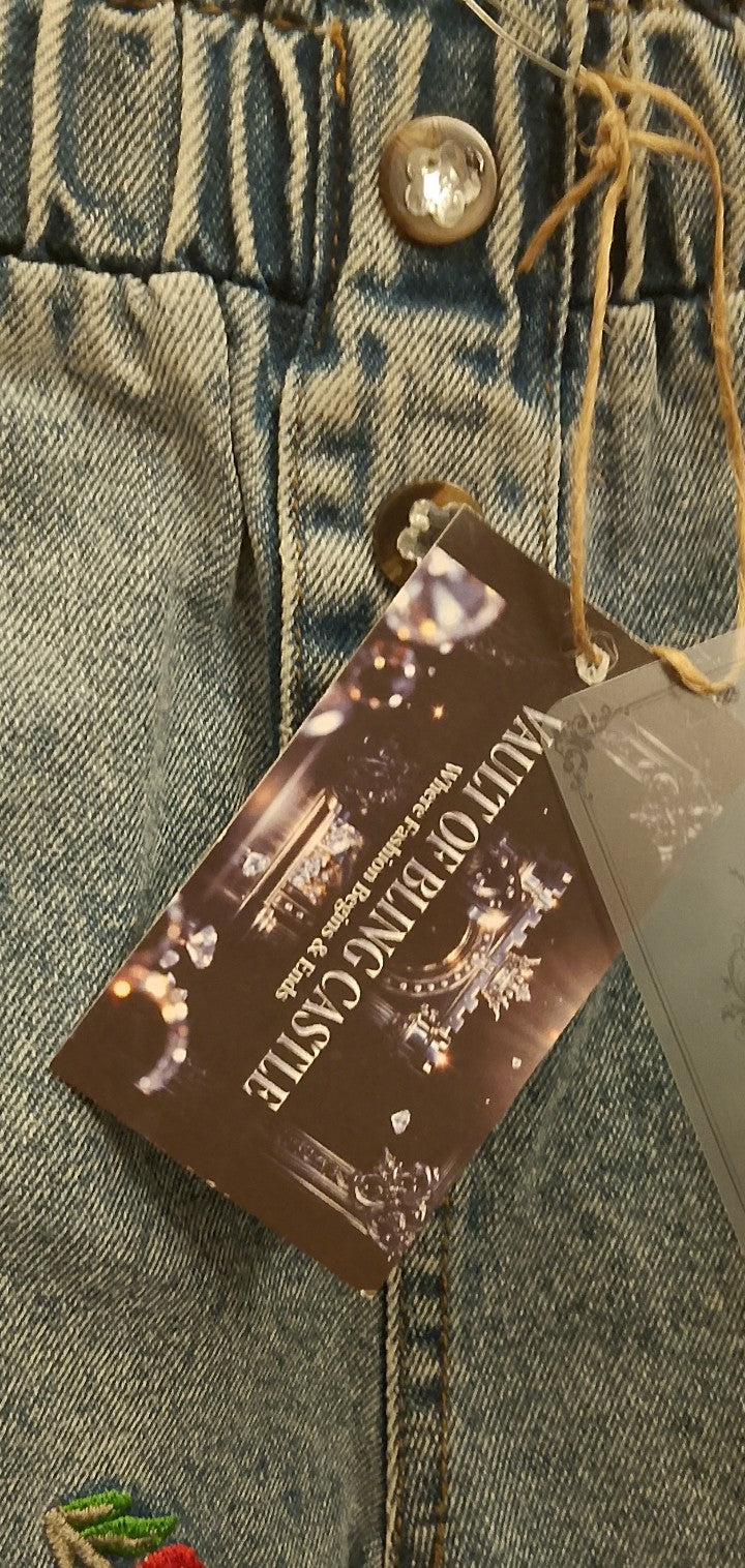 Sunshine Cherry Bandit Girl's Denim Blue Jeans