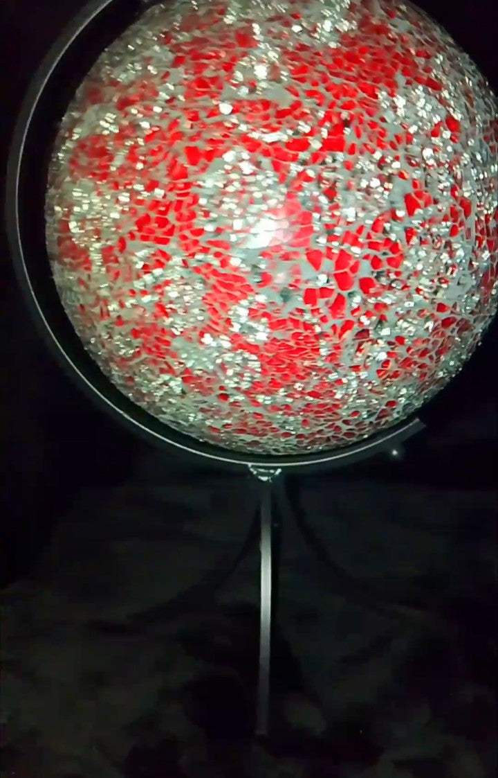 Glossy Nova Beam Sphere Globe