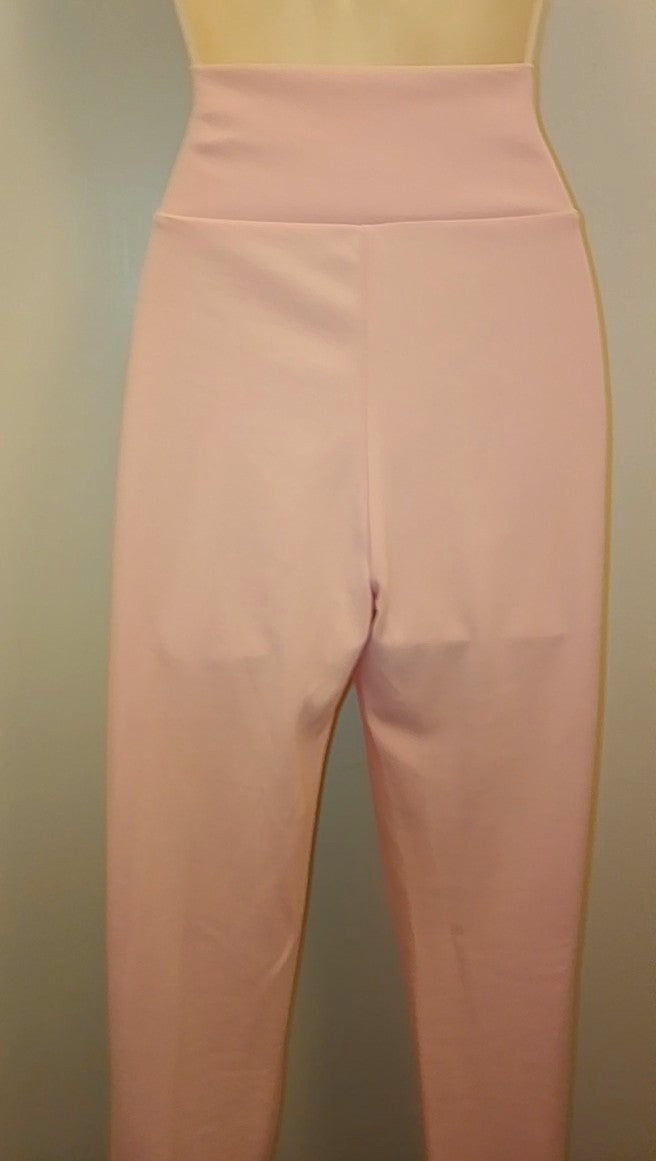 Blush Elegance Women's High-Waist Bow Slacks
