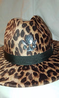 Top Of The Chain Universal Leopard Print Fedora Hat