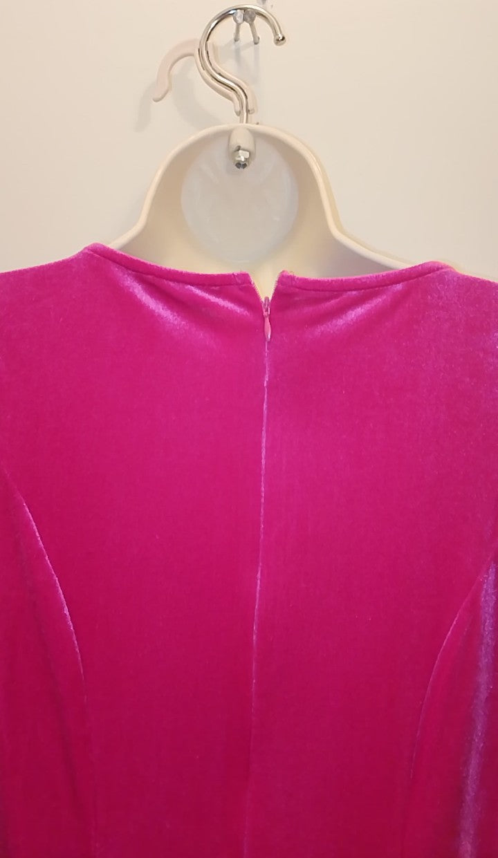 Shimmy Goals Fringe Women's Velvet Cocktail Dress