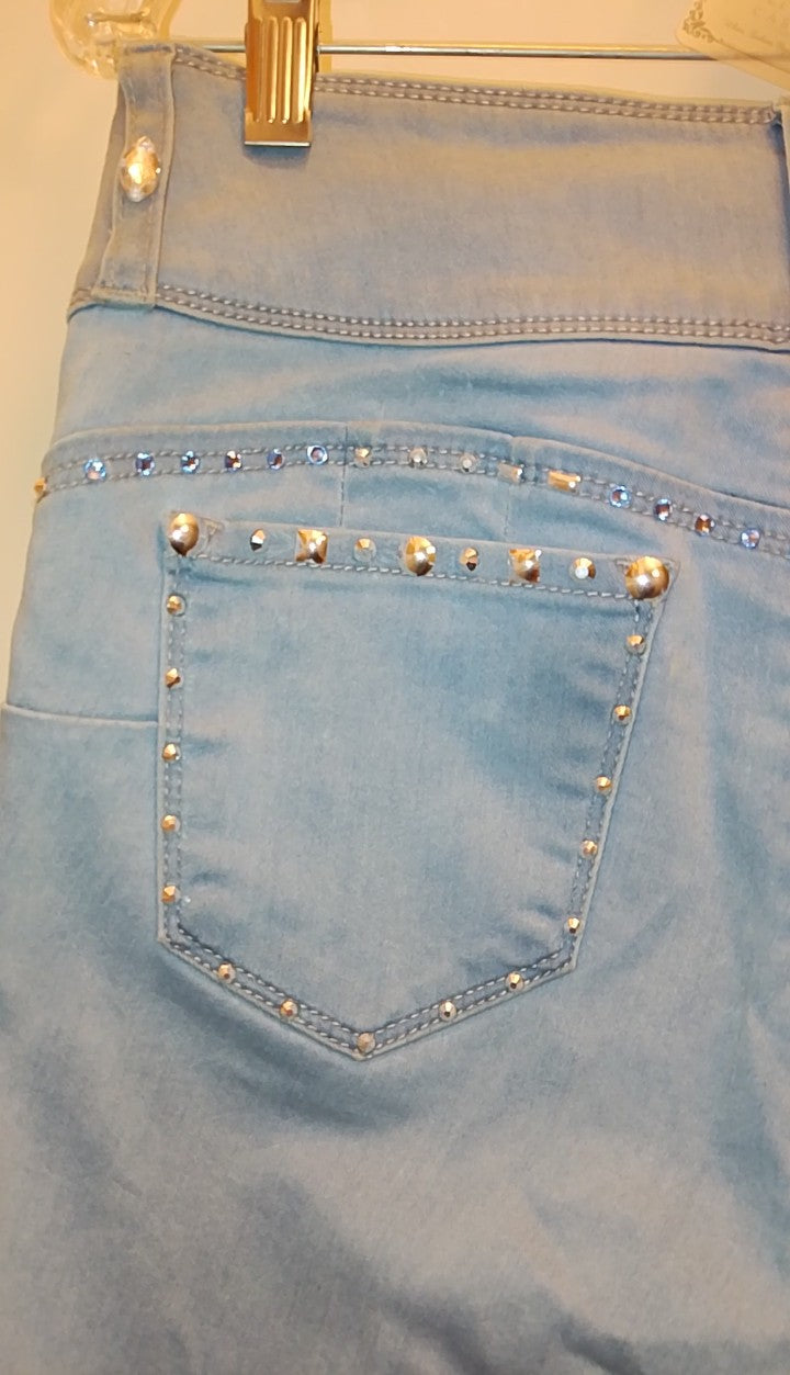 Irresistible Calm Skies Women's Denim Jeans