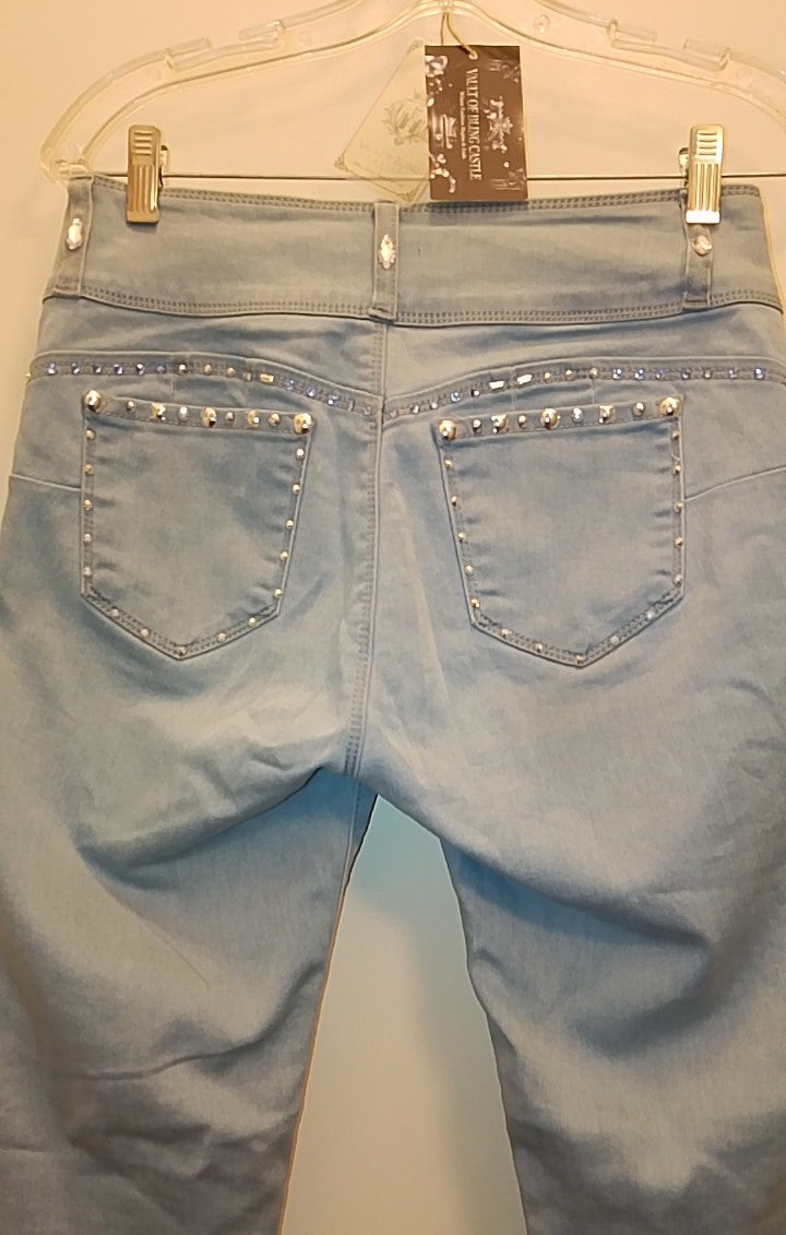 Irresistible Calm Skies Women's Denim Jeans
