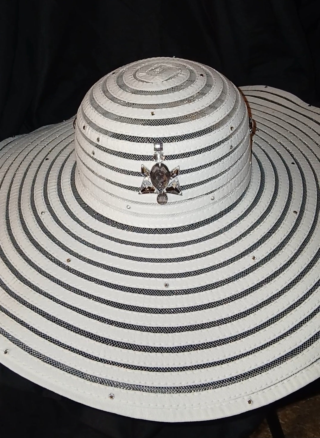 Floating Veil Wide Brim Sun Hat