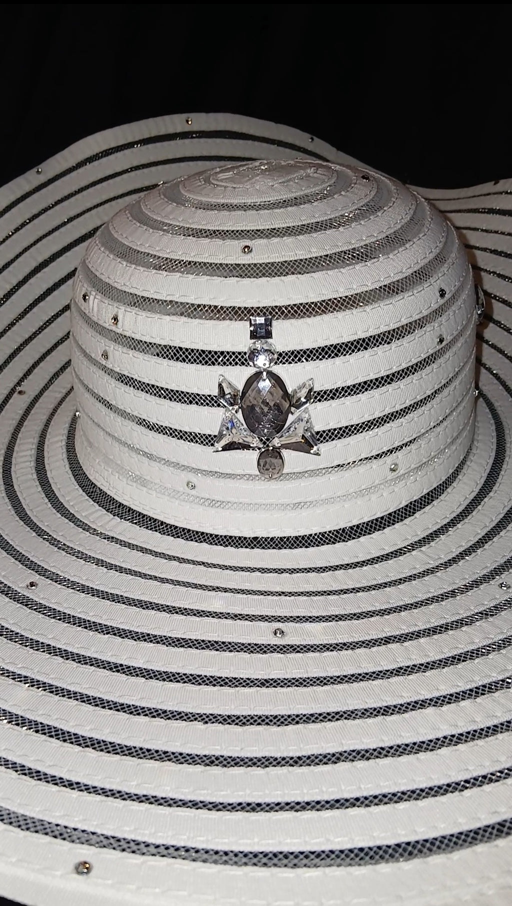 Floating Veil Wide Brim Sun Hat