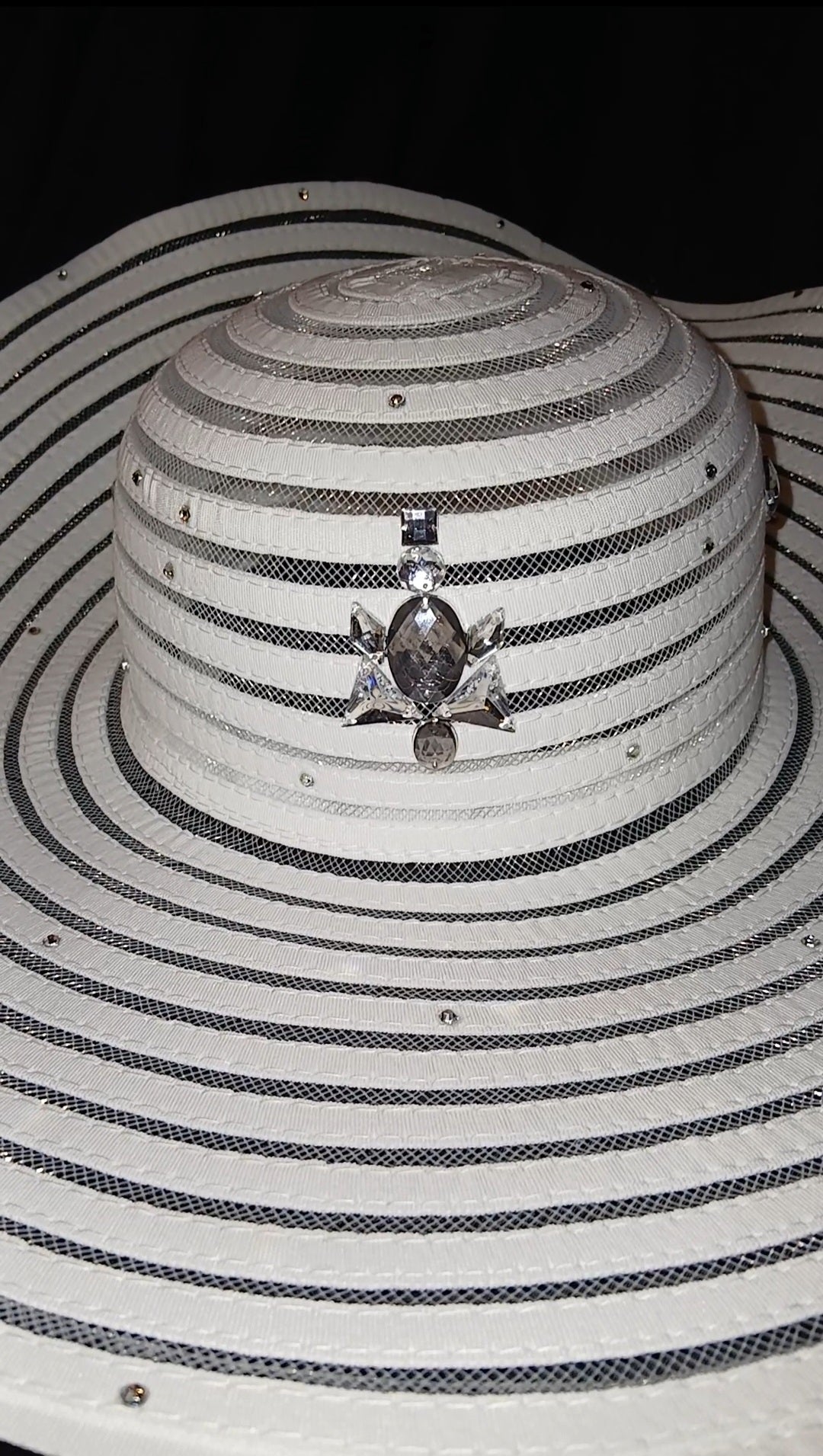 Floating Veil Wide Brim Sun Hat