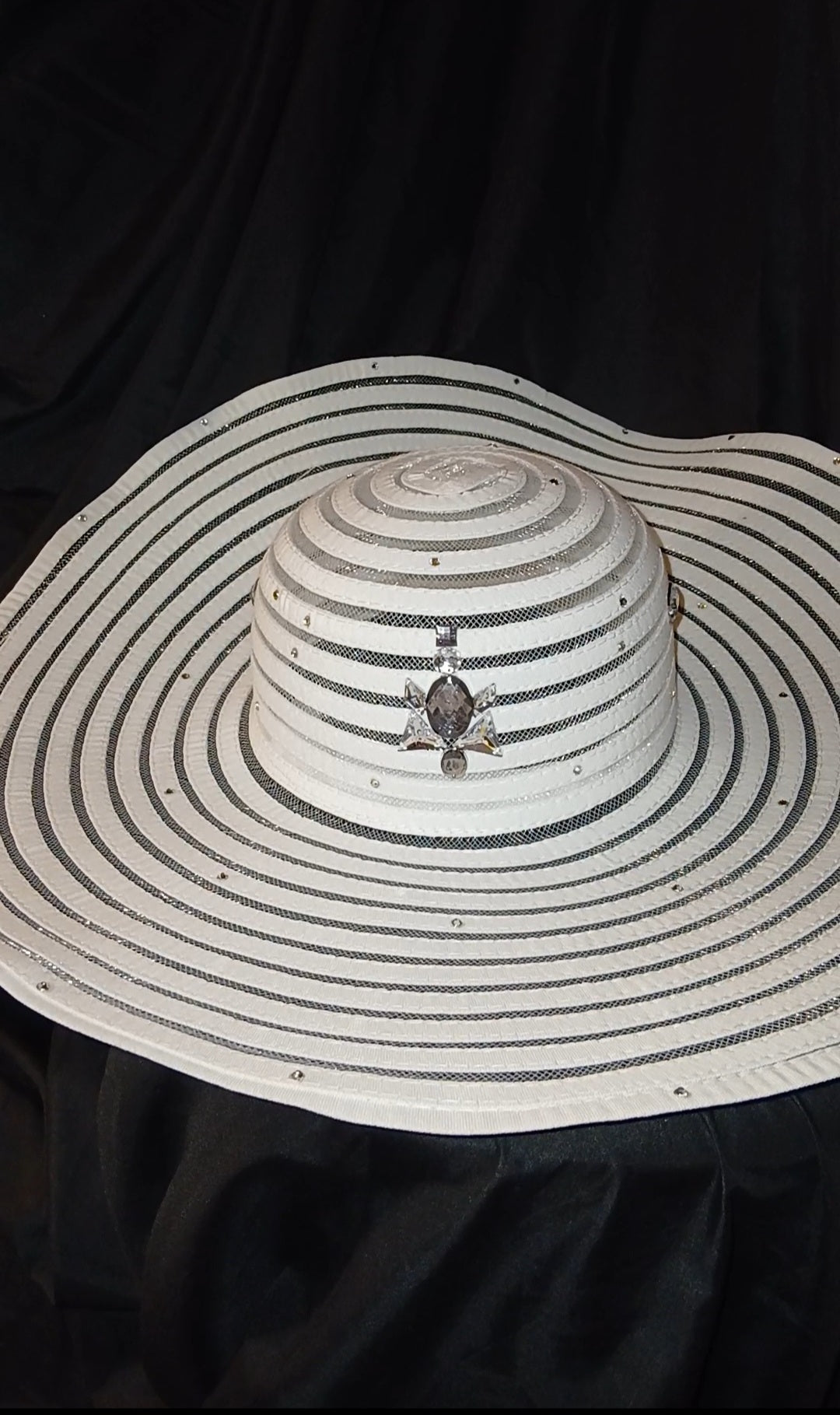 Floating Veil Wide Brim Sun Hat