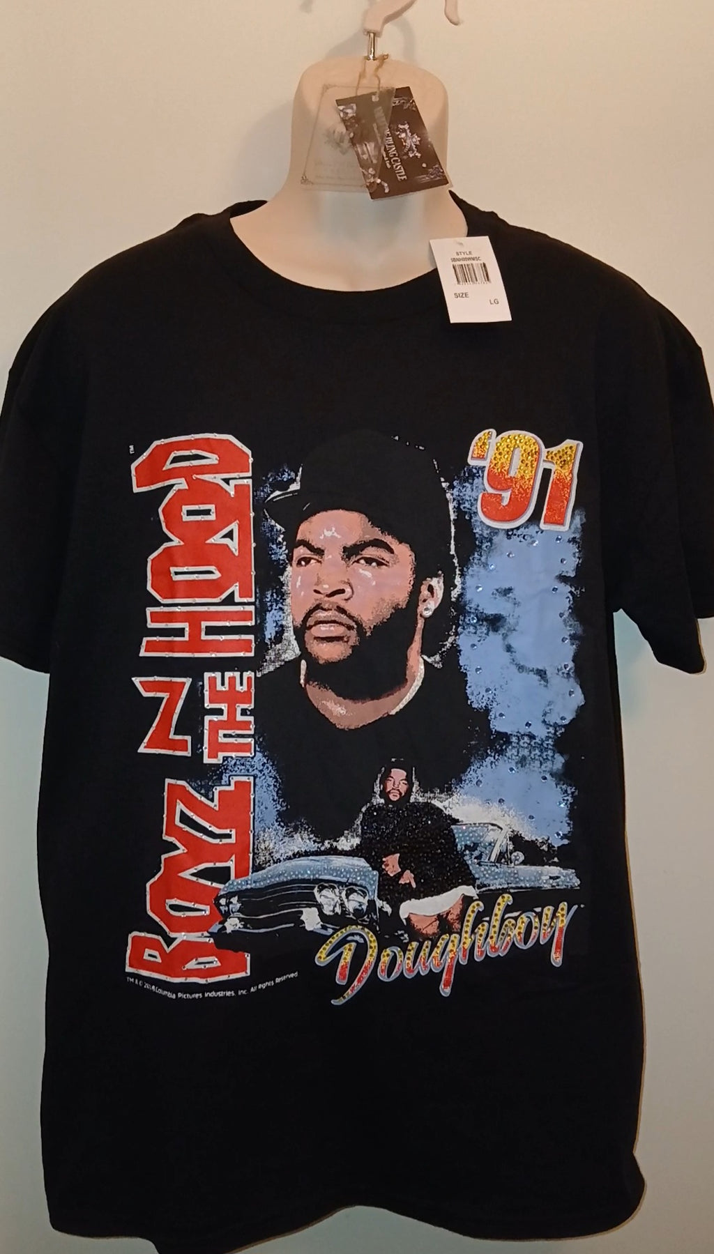 Vintage Men's Graphic Embellished Tee Shirt