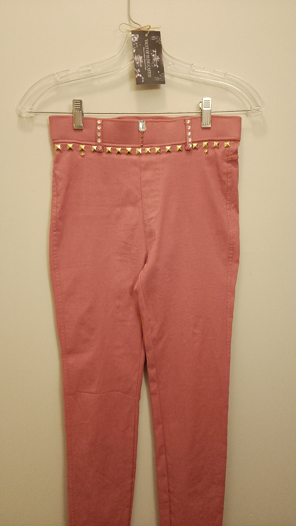 Ambiance Dinner Apricot Sleek Dress Pants