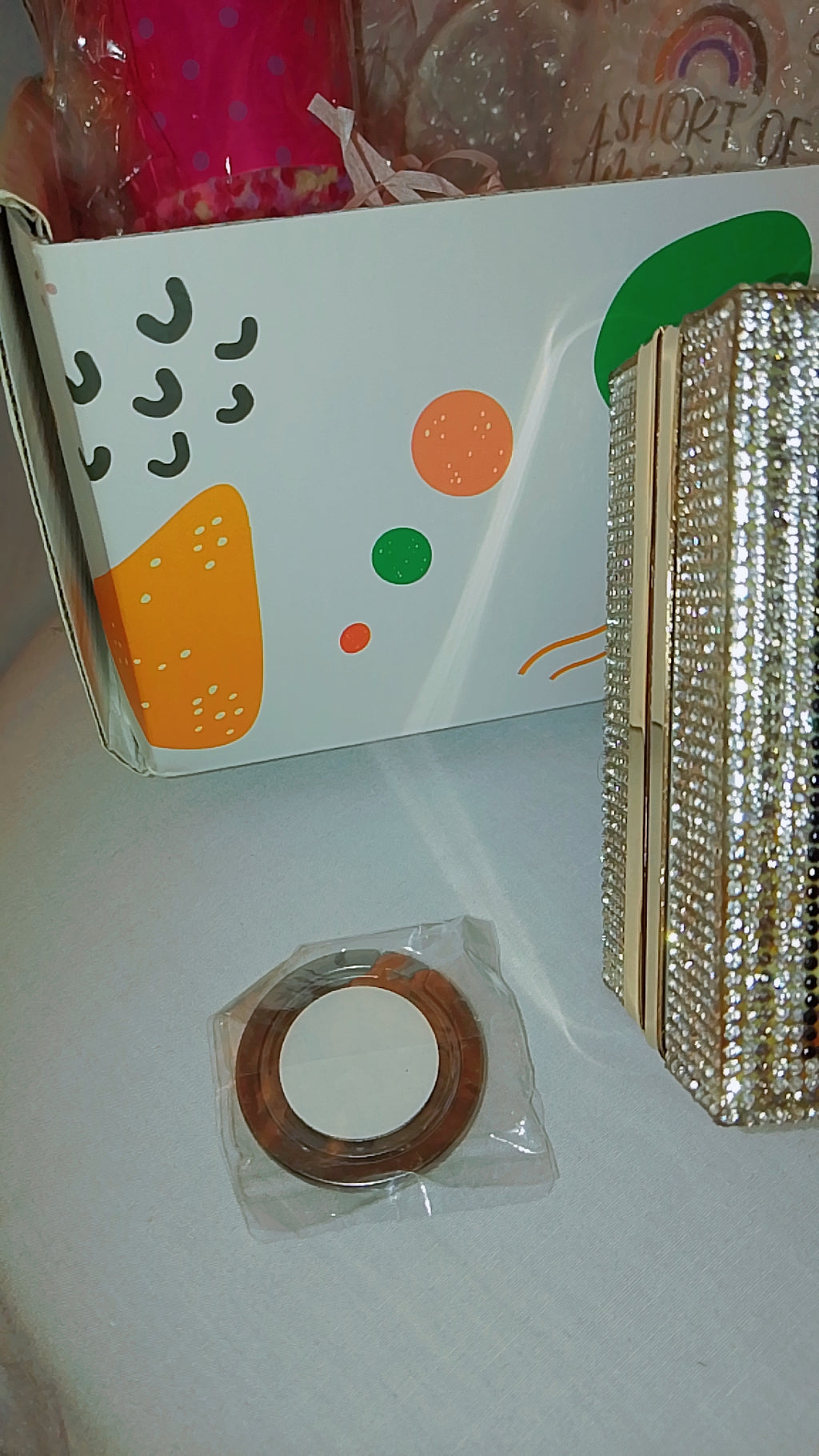 Go & Glow Bundles #506  - Women - Bling Card Clutch Bag, Attachable Cellphone Handle, Mug & Gift cup