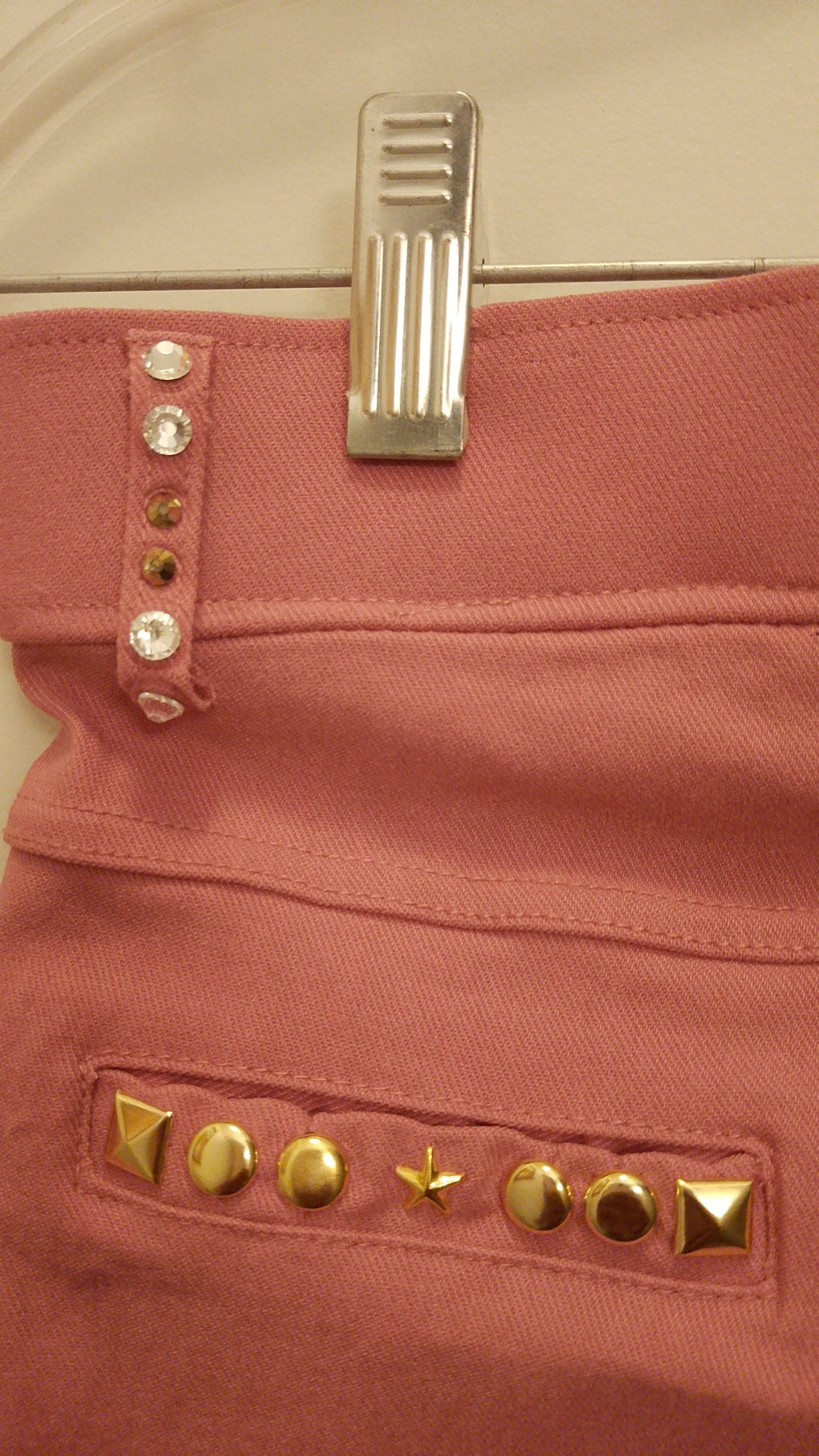 Ambiance Dinner Apricot Sleek Dress Pants
