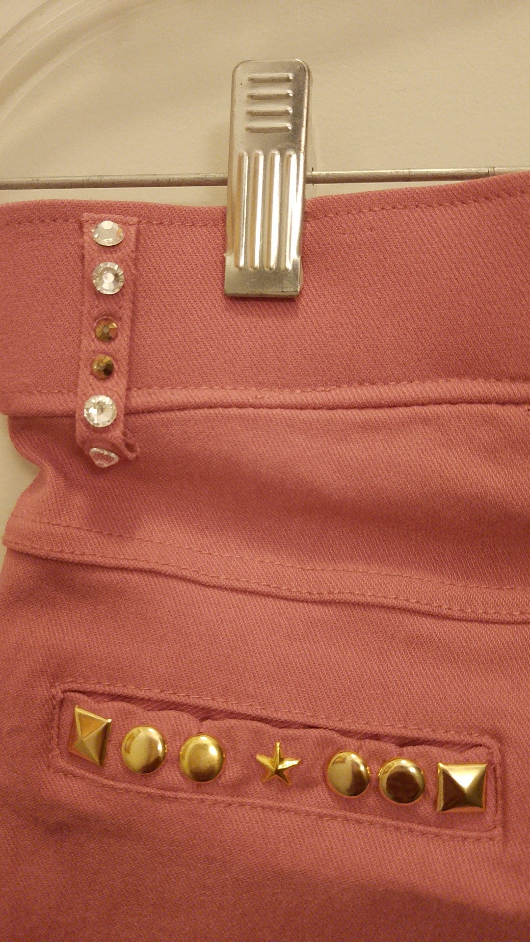 Ambiance Dinner Apricot Sleek Dress Pants