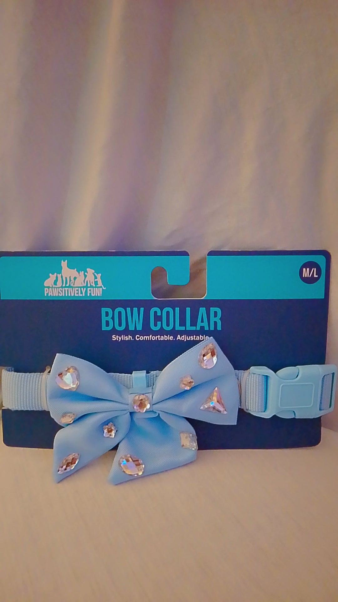 Cheerful & Cool Panache Bow Pet Collar - Style B