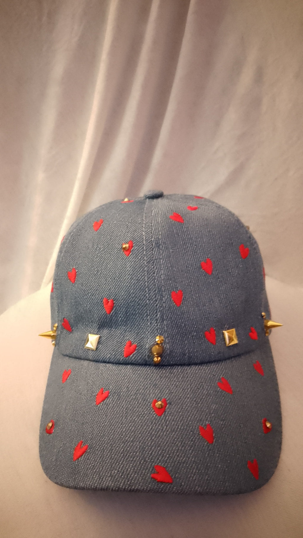 Love Is In The Air Women's Navy Denim Base Ball Style  Fashion Hat