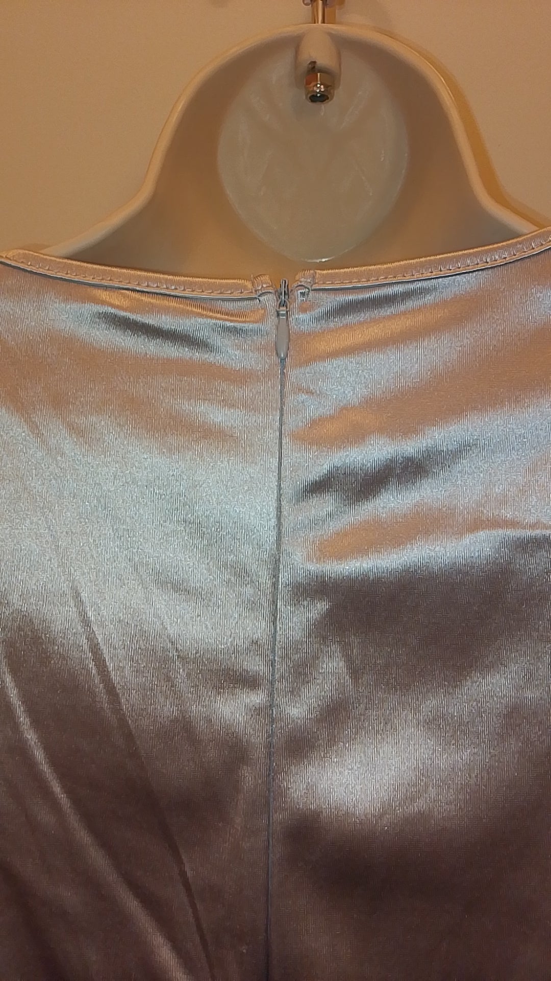 Platinum Girl Of Elegance Women's Silver Cocktail Sequin Dress