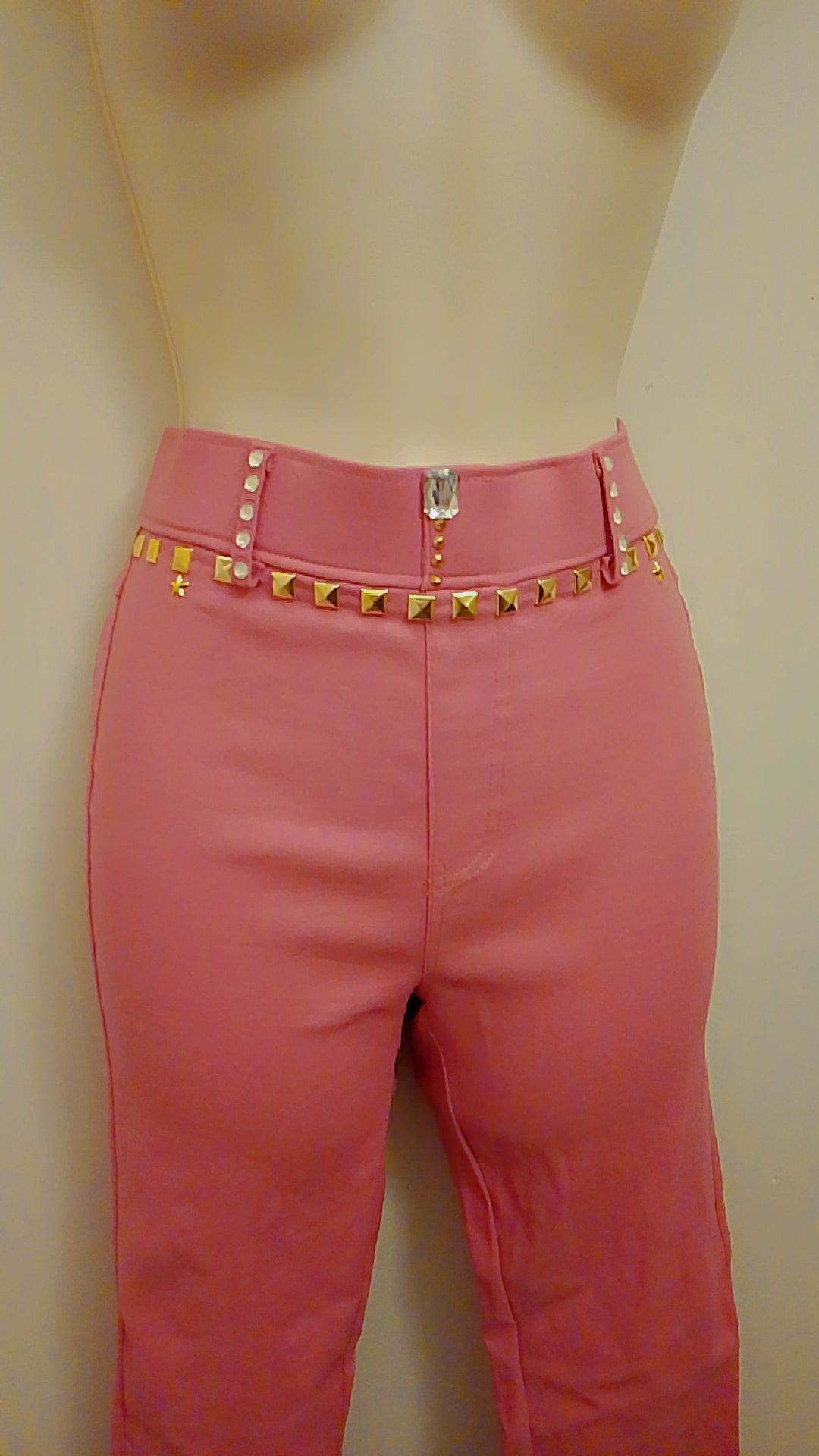 Ambiance Dinner Apricot Sleek Dress Pants