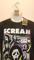 Horror Movie Men's Graphic Gem Embellished Tee Shirt