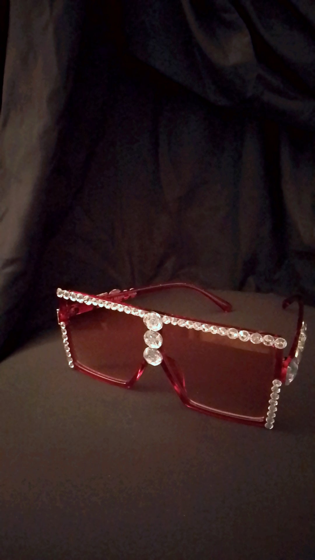 Heavenly Cherry High Status Unisex Translucent Frame Glasses