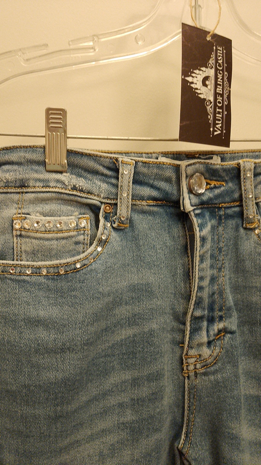 Magnetic Blue Sky Women's Stretch Denim Jeans