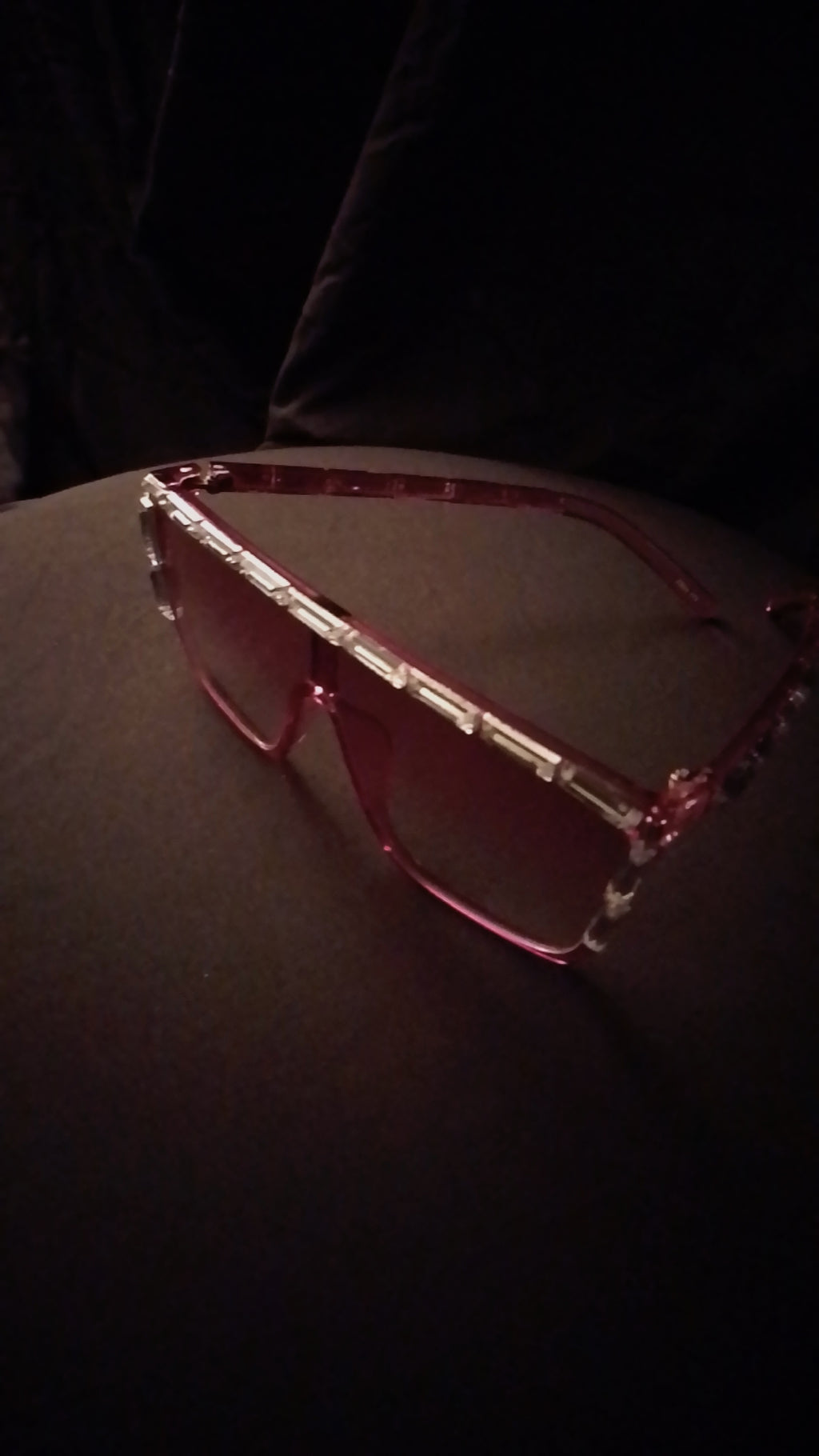 Elite & Exceptional Lavender Sheer Frame Glasses