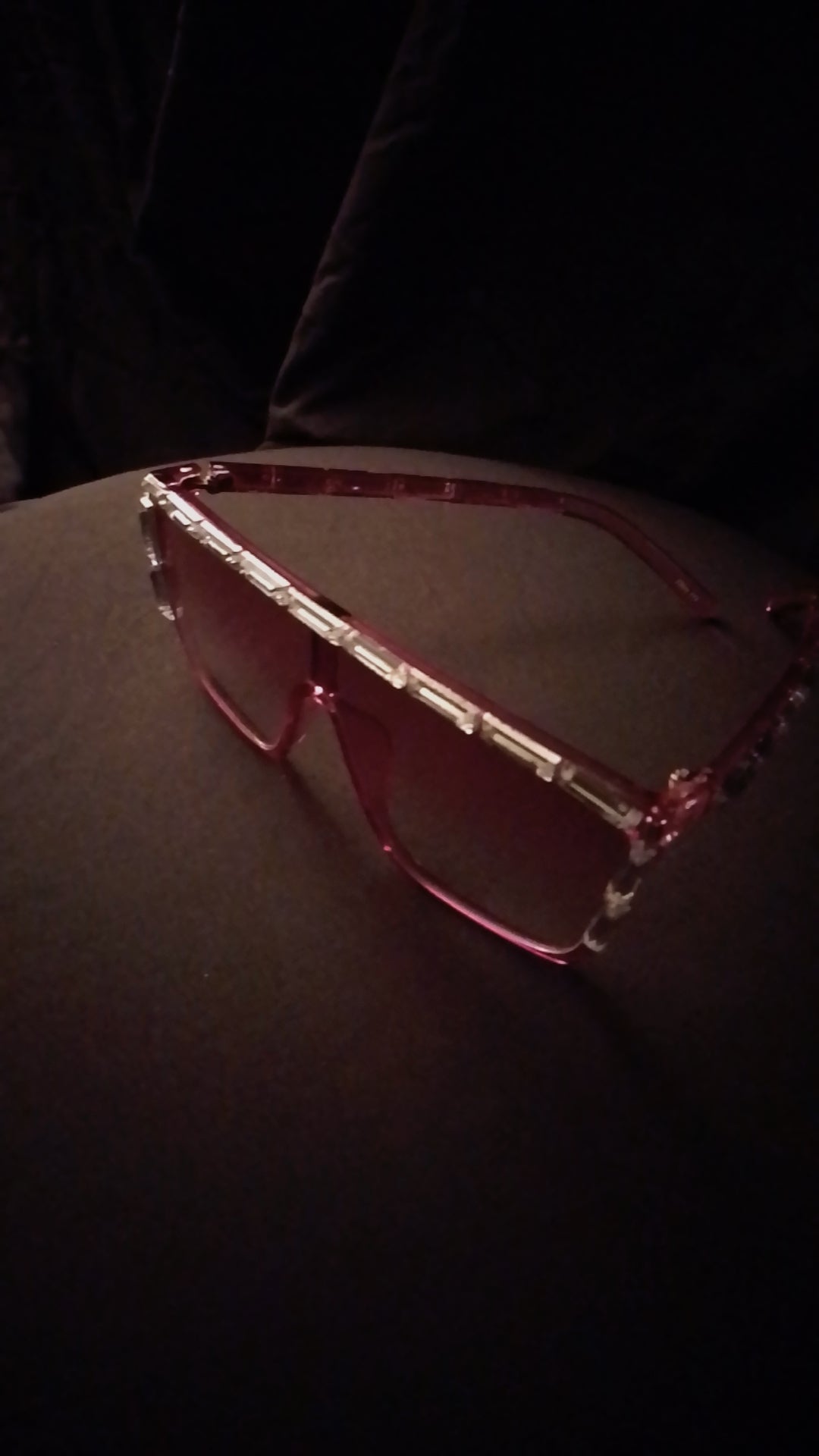 Elite & Exceptional Lavender Sheer Frame Glasses