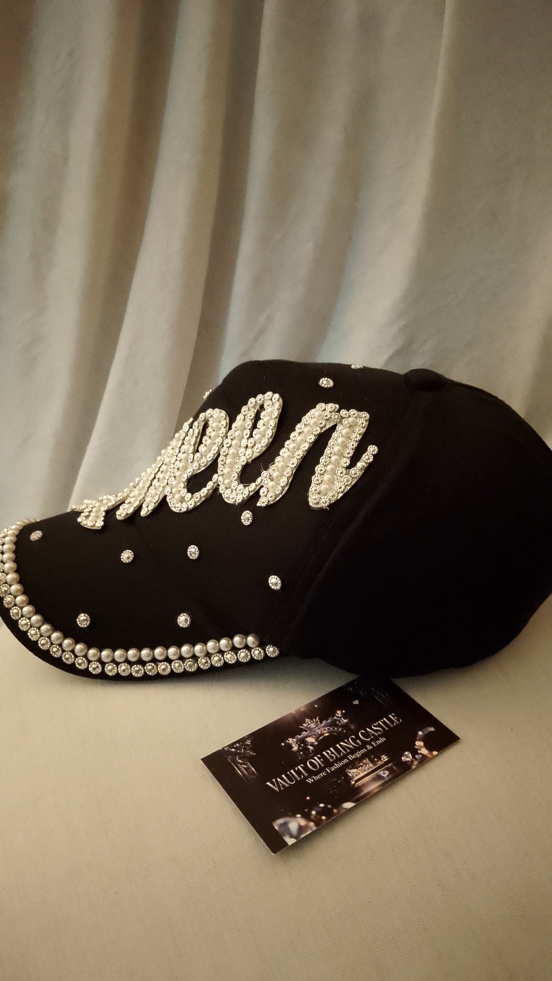 Bedazzle & Prance Queen Fashion Baseball Hat