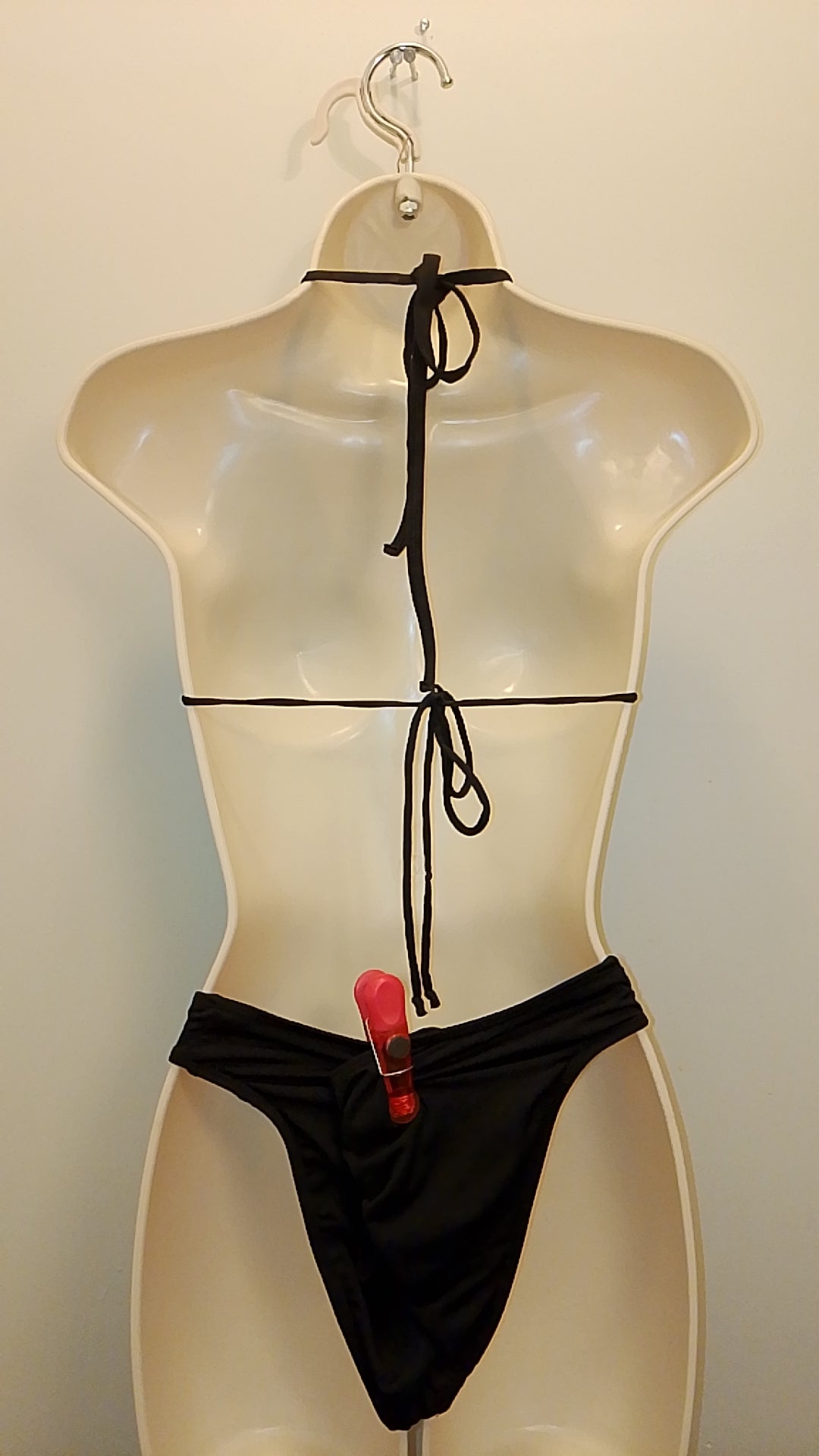 Tropical Heat Black Frills One Piece Women's Swim Suit
