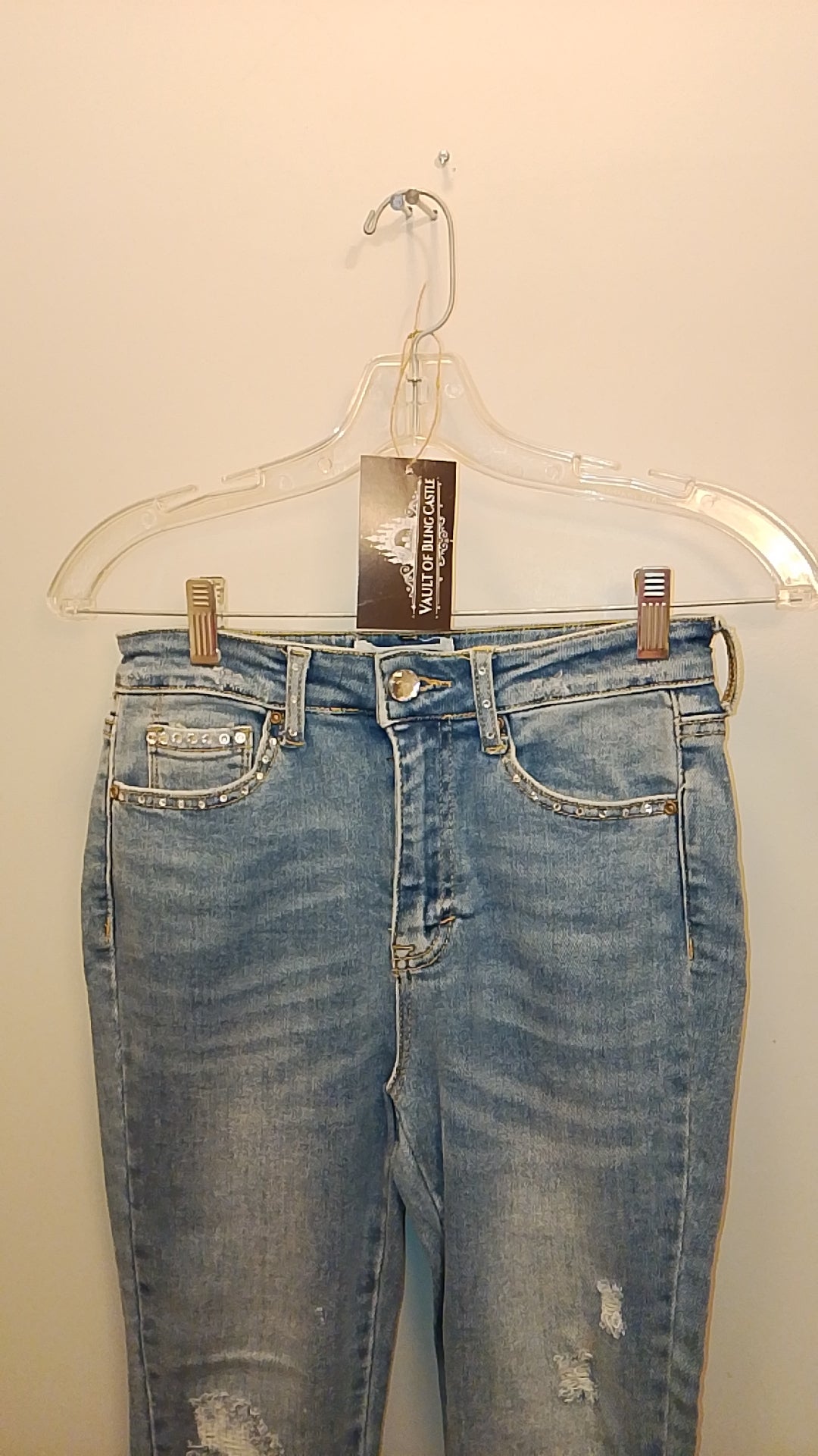 Magnetic Blue Sky Women's Stretch Denim Jeans