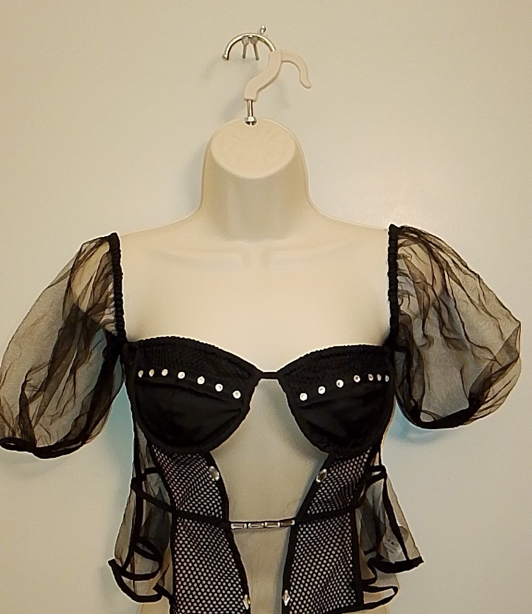 Burning The Midnight Oil Women's Corset Top
