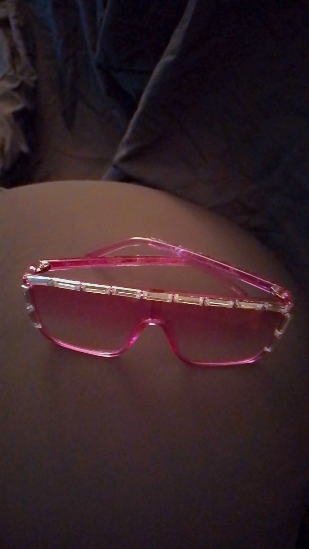 Elite & Exceptional Lavender Sheer Frame Glasses